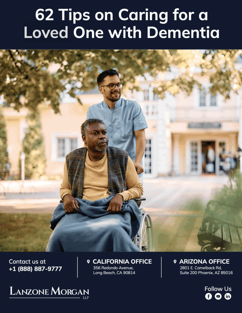 Caring for a loved one with dementia guide cover